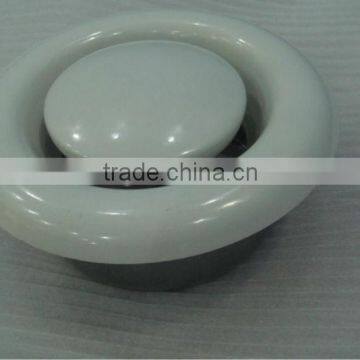 Round air disc valve ventilation diffuser