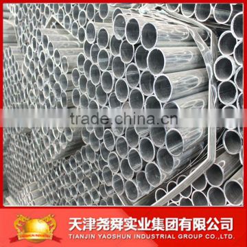 ROUND STEEL PIPE GALVANIZED PAINTED IN ADVANCE