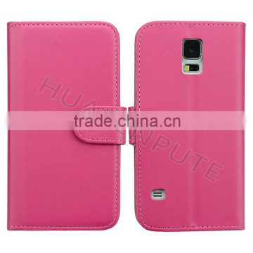 Mobile Phone Accessories Leather Case for Samsung S5, Cases for Galaxy S5/