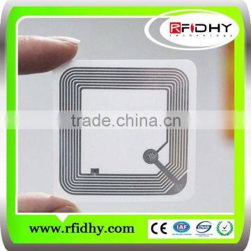 Asset tracking management A4 size rfid inlay/rfid wet inlay