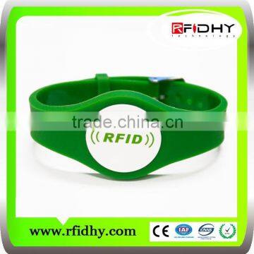 Access control system of rfid led wristband