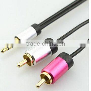 3.5mm male to RCA male or female *2