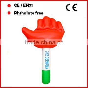 Promotional giant inflatable hand ,cheering hand ,inflatable cheering hand