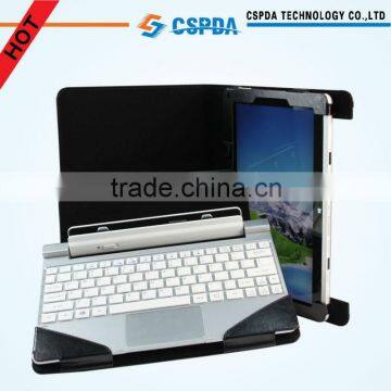 New Arrival Black Leather Keyboard Case For Acer Iconia Tab W510 Tablet