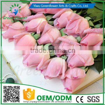 Greenflower 2016 Wholesale Real Touch Latex PU Gemstone Rose China Artificial Flowers Rose for Wedding Decoration photo-5