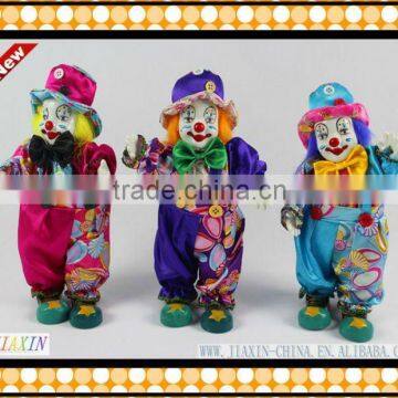 porcelain doll clowns in gift and crafts