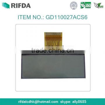 Shenzhen monochrome 128x64 graphic lcd display screen with fpc