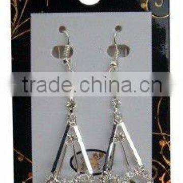 2 PCS FASHION SWEET LOVE DIAMOND EAR RING