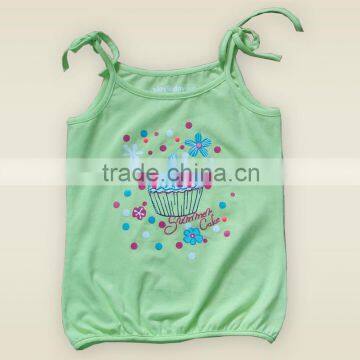 Baby girl t-shirts girl children t-shirt girls stylish t-shirt print Camisole