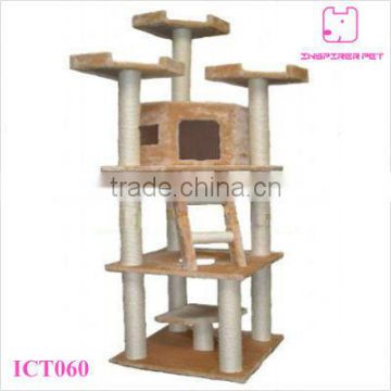 80" Cat Tree Condo Scratcher Post