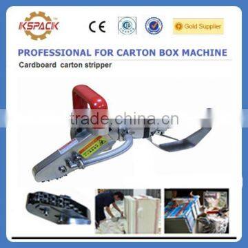 High efficiency paperboard stripper post-press equipment carton box stripper machine