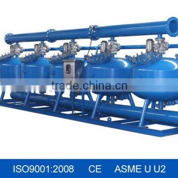 Automatic back flush industrial sand filter