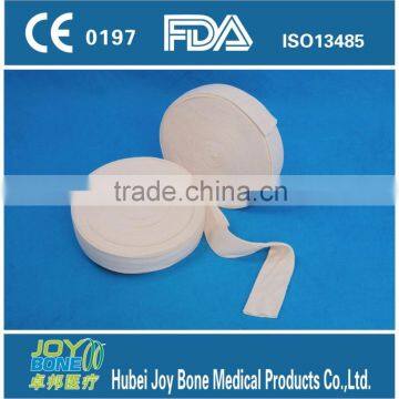 Latex free tubular elastic bandage