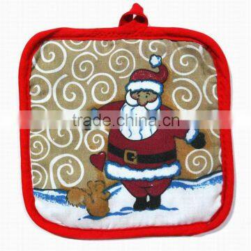 christmas gifts customed pot holder kitchen heat pad