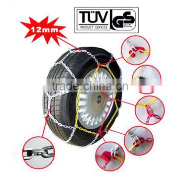 12mm Snow Chains Protective Tyre Chains KN10 - 140 Antiskid Chains