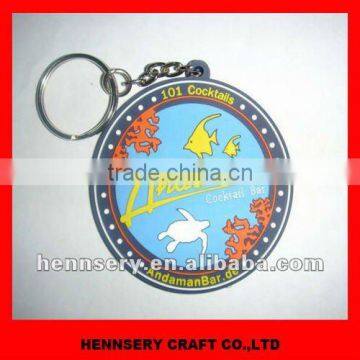 3D soft pvc silicone keychain