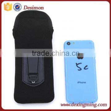 neoprene mobile phone case with belt clip ,neoprene case holster bag pouch