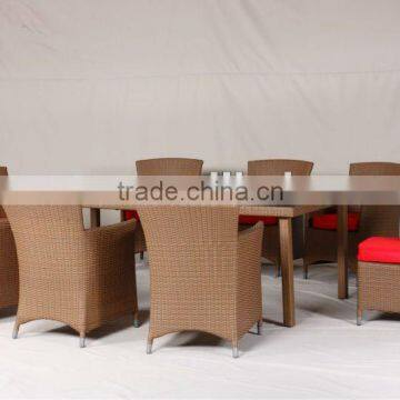 Granco KAL095 9 pcs outdoor wicker dining set