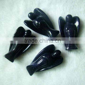 CH-AS01 Wholesale Hot sale High Quality Carving Angel Blue Sand Stone