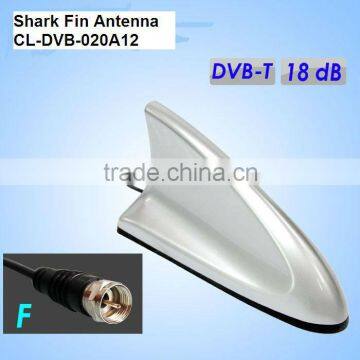 18dB Output 40mA Operating Current Gain DVB-T Shark Fin Antenna