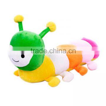 Colorful Soft Plush Educational Catepillar Cushion Promotion Toy photo-3