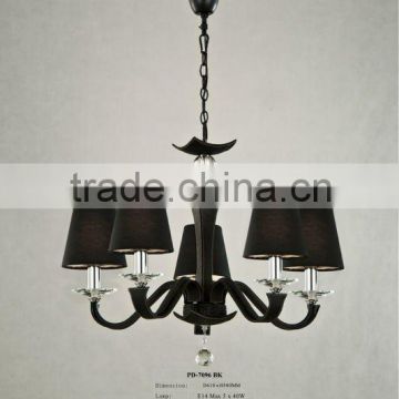 2012-2013 New design PU pendant lamp PD-7096 BK