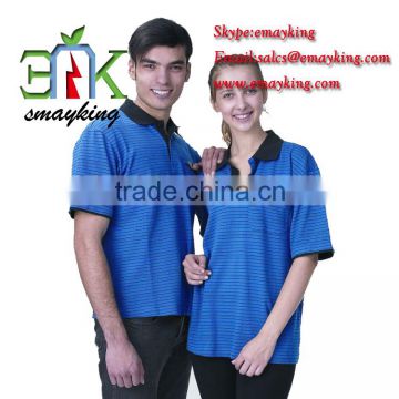 Antistatic ESD polo shirt Cleanroom T-shirt