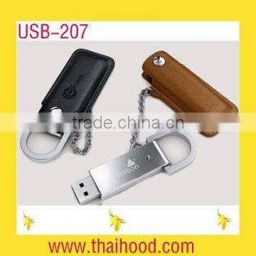 OEM 2GB leather usb drive