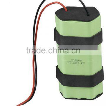 NiMH Battery Pack: VB power 48V 3300mAh E-bike, Communication, Power Stations, Boom Boxes, Lighting