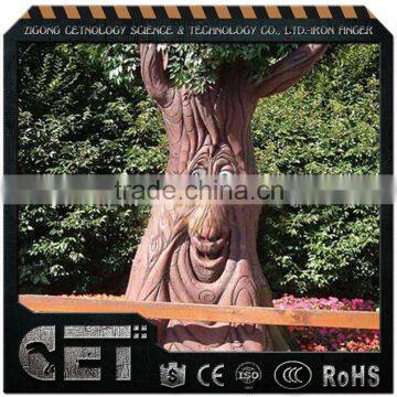 Amusement park products lifelike animatronic talking tree