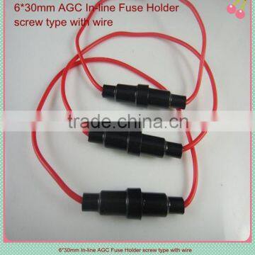 6*30 glass tube fuse holder, 6*30 protective fuse holder, fuse holder 6x30