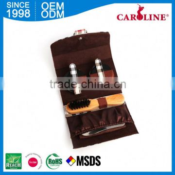 Cost-Effective Travel Shoe Cleaning Set Shine Box