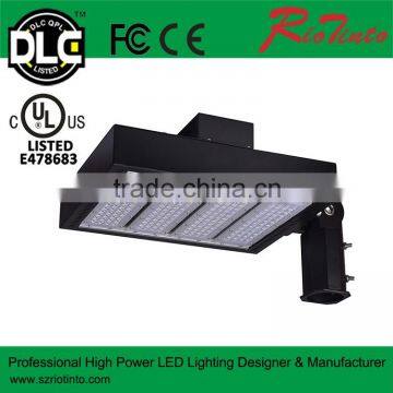 dlc ul tennis hall lighting 200w led shoe box light illumination leds street light IP65 solar led light