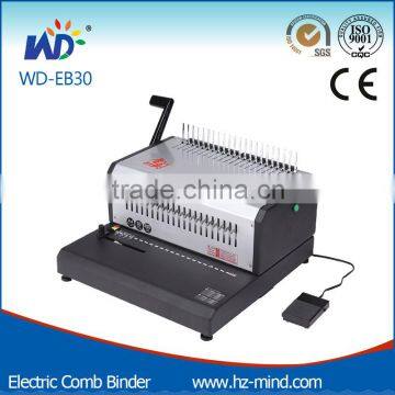 21 holes large punch capacity comb binding machine