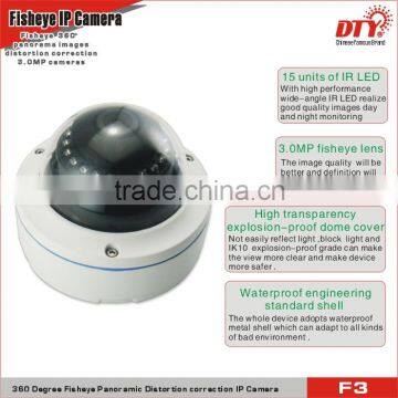 hd 720p waterproof camera,fisheye lens for car,all in one ip network camera,F3