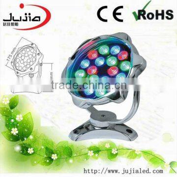 18W IP68 RGB LED swimming pool lights,underwater light 18W RGB