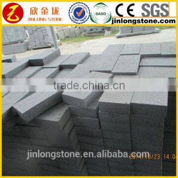 cheap price China dark grey g654 granite paving stone