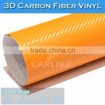 1.52x30M Air Bubble Free Orange Carbon Heating Film For Auto Whole Body