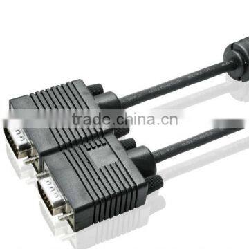 5M VGA black male to male cable