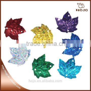 Wholesale PVC sequins Laser bright flake 2 holes