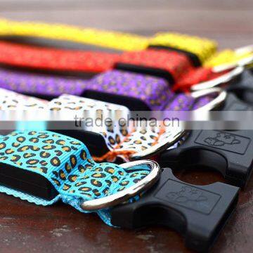 2016 A-bomb High Quality Leopard Soft Dog Collar Led Pet Dog Collar photo-6