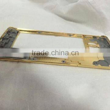 luxury gold Replacement middle bezel frame For Samsung galaxy s6 edge