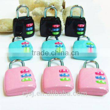 4 Colors 3 Digits Metal Combination Locks photo-3