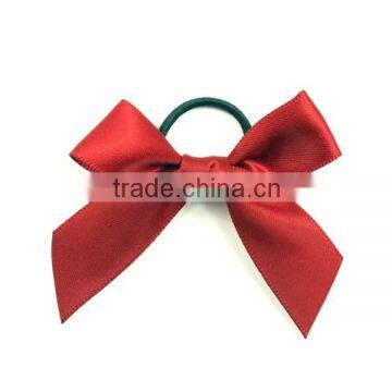 Wholesale satin ribbon bow for bottle