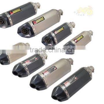 SCL-2016030014 465mm, 475mm, Akrapovic Stainless Steel Modified Exhaust Muffler Pipe photo-2