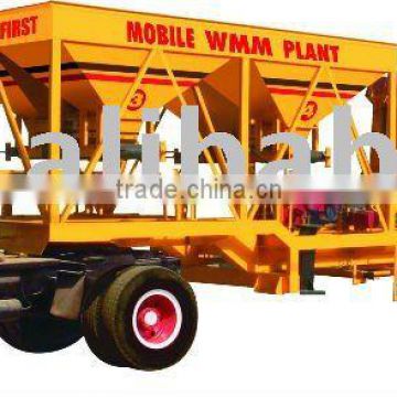 100TPH PORTABLE WET MIX MACADAM PLANT