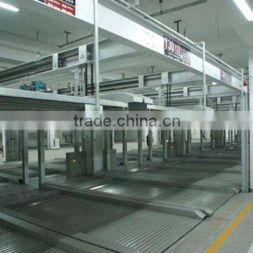 Steel structure car elevator parking system