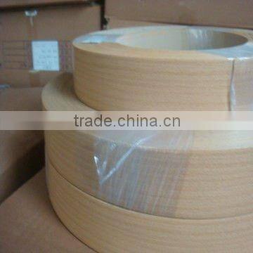 pvc wood grain edge banding tap/ pvc edge/ plastic products