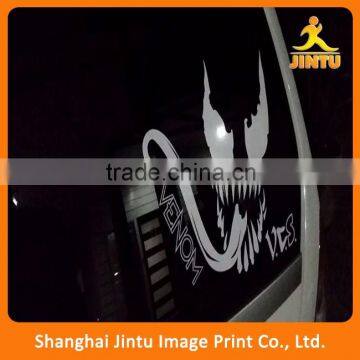 reflective glow in dark sticker for sale,car decals stickers cartoon car sticker