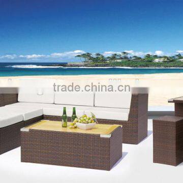 outdoor rattan furniture luxury sofa set